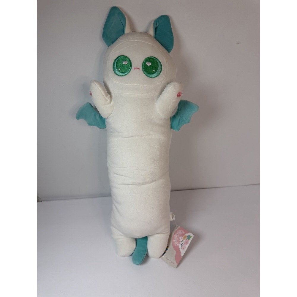 Mewaii Long Bat Plush Stuffed Animal Unique‎ 20" White Wings